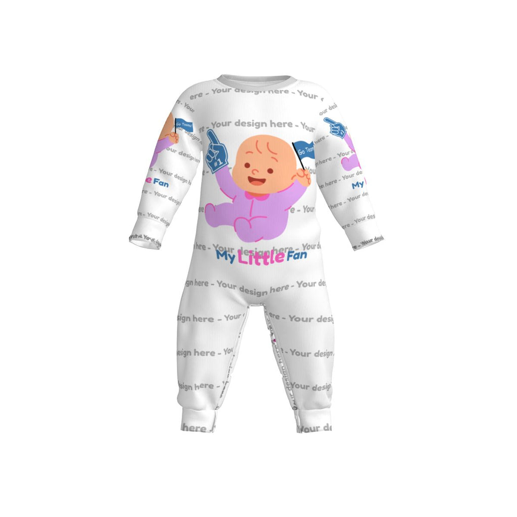 Custom Baby Long Sleeve Onesie
