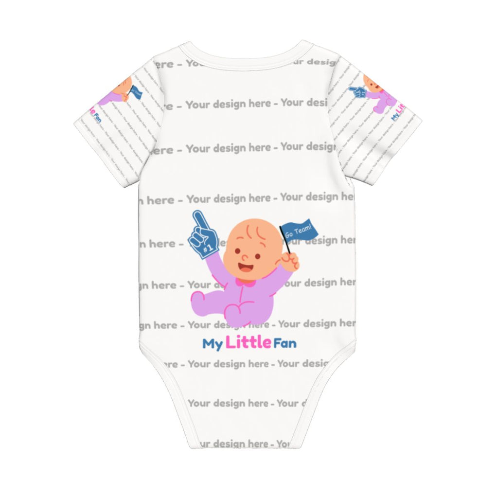 Custom Baby Short Sleeve Onesie