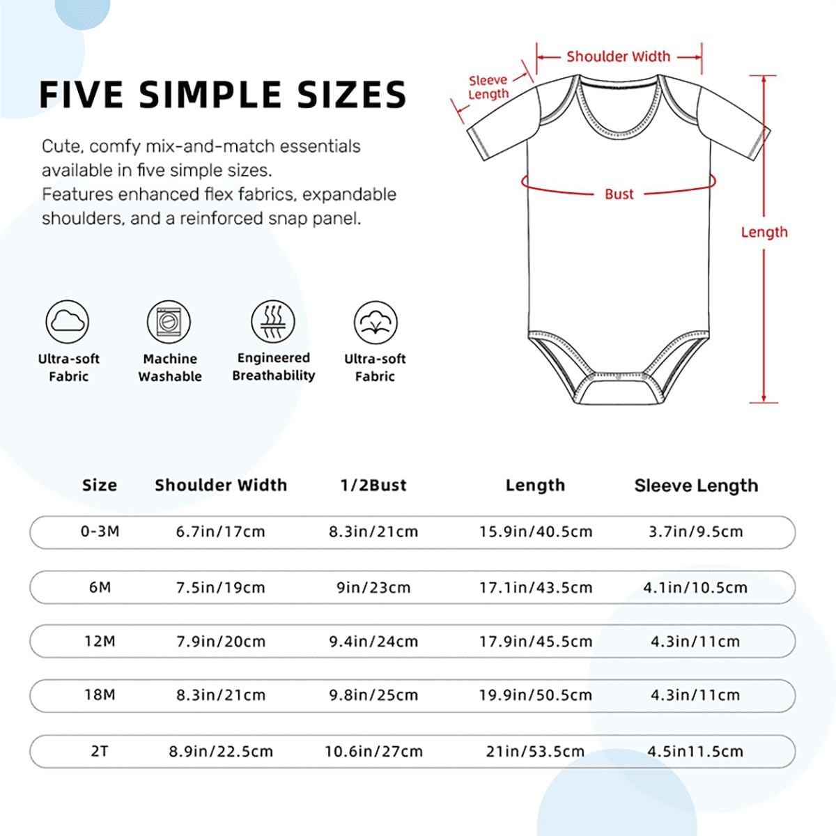 Fargoff Yorout Baby Short Sleeve Onsie