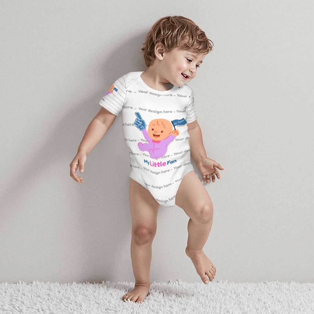 Custom Baby Short Sleeve Onesie