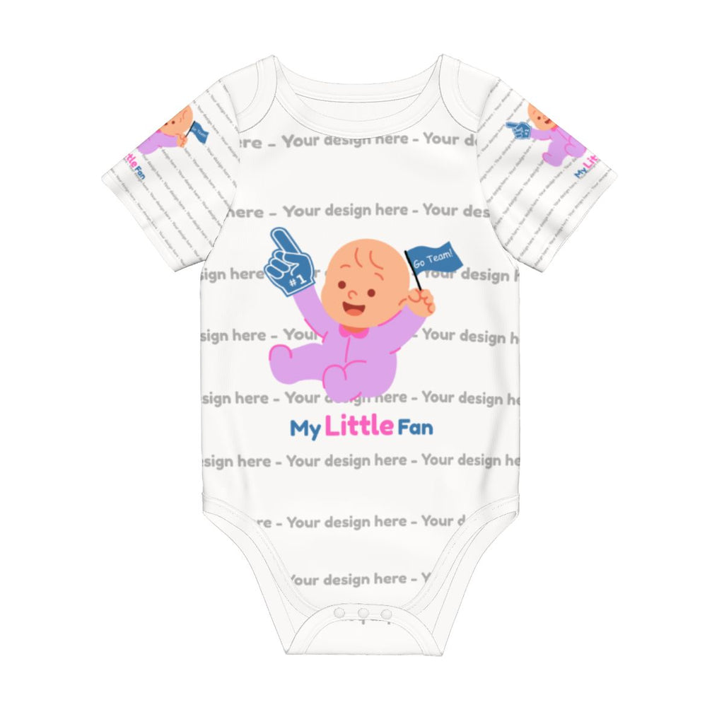Custom Baby Short Sleeve Onesie