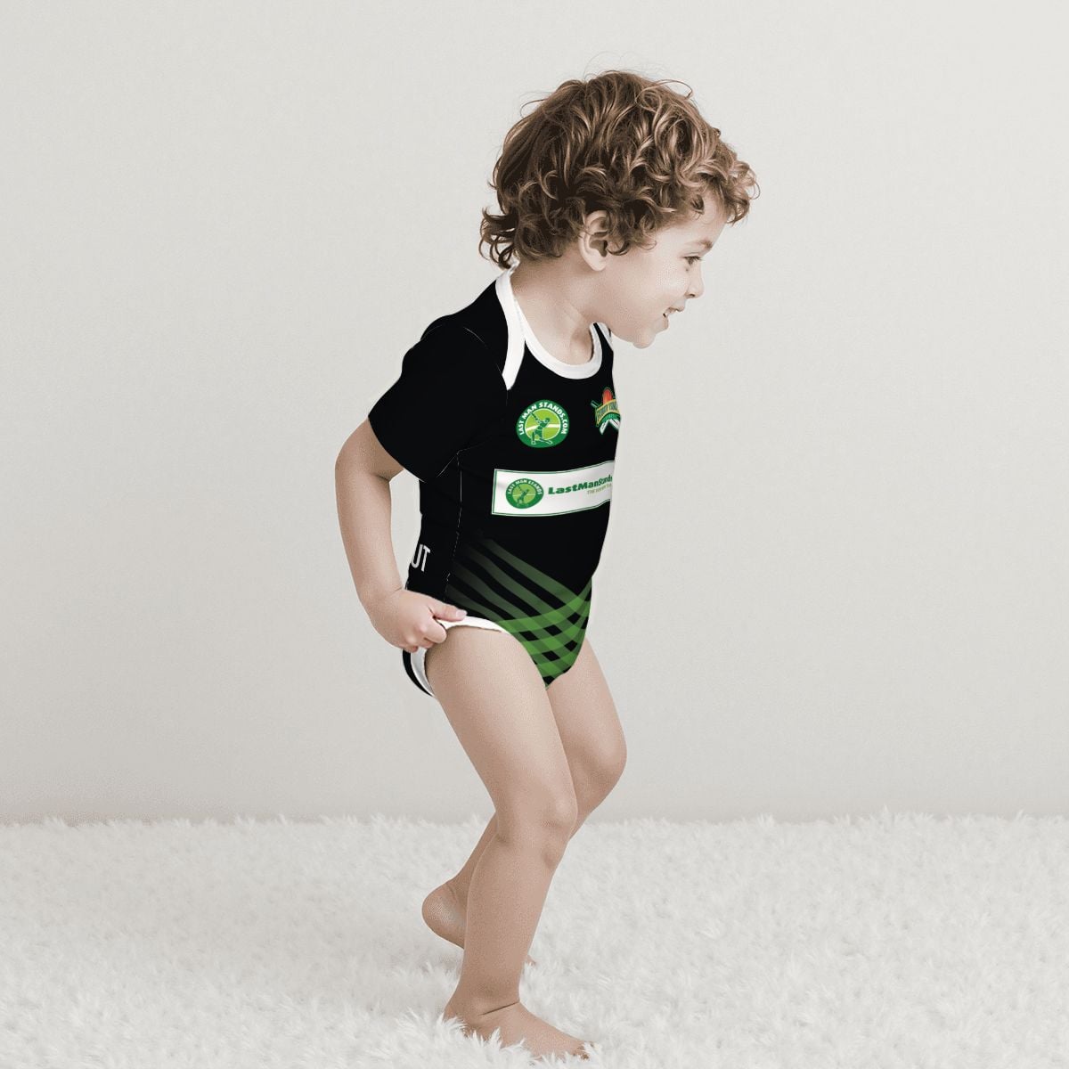 Custom Baby Short Sleeve Onesie